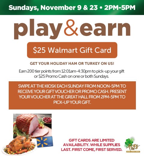 Play Earn Walmart Giftcard