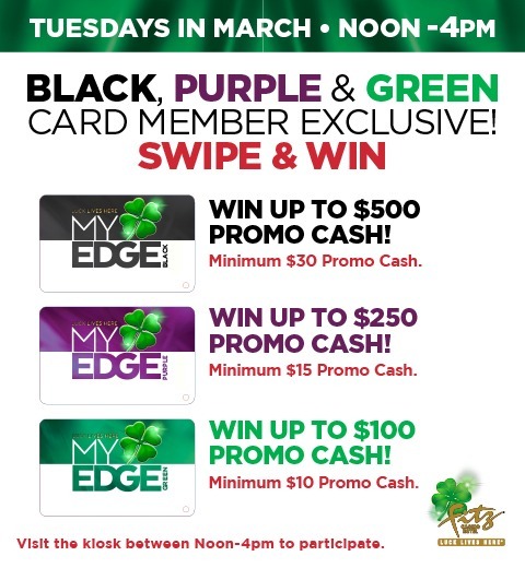 BLACK, PURPLE & GREEN CARD MEMBER EXCLUSIVE-MARCH